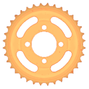 Markforged Part process gear